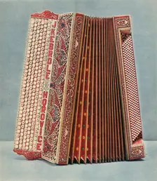 Harmonica made by Joseph Kebrdle, Horovice 1948. Creator: Unknown
