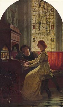 Harmony, 1877, (1938). Artist: Frank Dicksee