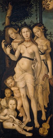 Harmony (The Three Graces), between 1541 and 1544. Creator: Hans Baldung