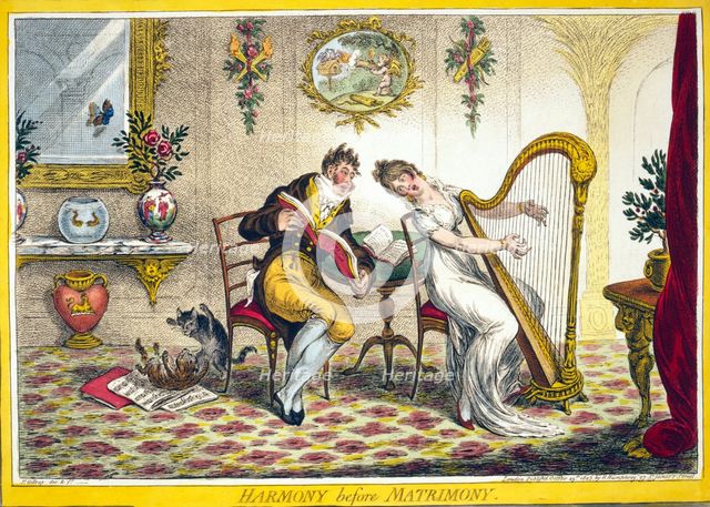 Harmony before Matrimony, 1805.