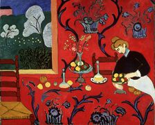 Harmony in Red (The Red Room) 1908. Creator: Henri Matisse