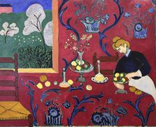Harmony in Red (The Red Room) 1908. Creator: Henri Matisse