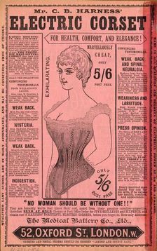 Harness Electropathic belt, 1890s