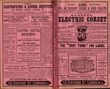 Harness Electropathic belt, 1890s