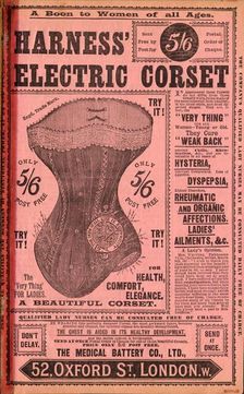 Harness Electropathic belt, 1890s