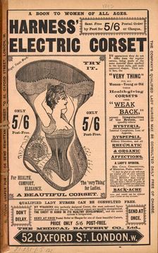 Harness Electropathic belt, 1892
