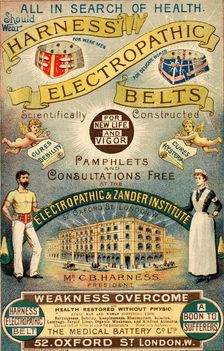 Harness Electropathic Belts, 19th century
