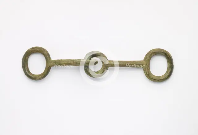 Harness fitting: bit, Eastern Zhou dynasty, 5th-4th century BCE. Creator: Unknown.