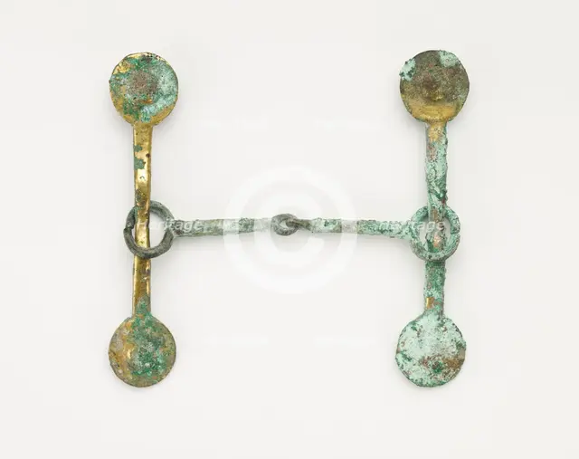 Harness fitting (fragment), Han dynasty, 206 BCE-220 CE. Creator: Unknown.