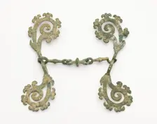 Harness fitting (fragment), Han dynasty, 206 BCE-220 CE. Creator: Unknown