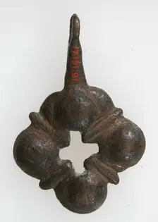 Harness Ornament, Late Roman, 7th century. Creator: Unknown
