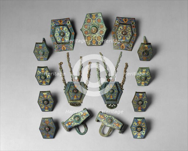 Harness Ornaments, Late Roman or Byzantine, 200-400. Creator: Unknown.