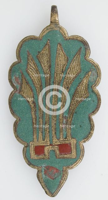 Harness Pendant, possibly Spanish, 13th-early 15th century. Creator: Unknown.