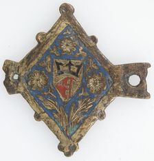Harness Pendant, possibly Spanish, 13th-early 15th century. Creator: Unknown