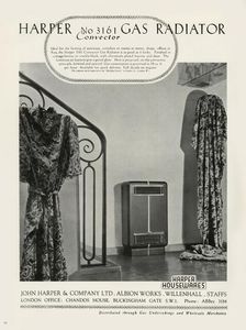 Harper No 3161 Convector Gas Radiator - Harper Housewares 1949. Creator: Unknown