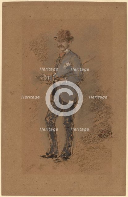 Harper Pennington, 1880/1882. Creator: James Abbott McNeill Whistler.