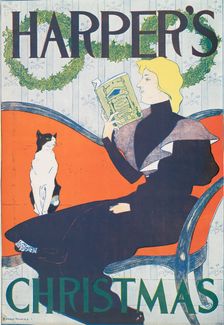 Harper's Christmas, c1894. Creator: Edward Penfield