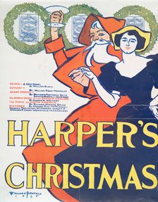 Harper's Christmas..., c1895. Creator: Edward Penfield