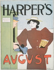 Harper's August, c1896. Creator: Edward Penfield