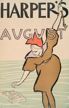 Harper's August, c1898. Creator: Edward Penfield