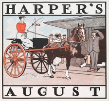 Harper's August, c1890 - 1907. Creator: Edward Penfield