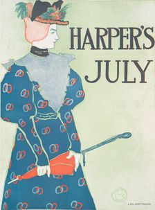 Harper's July, c1890 - 1907. Creator: Edward Penfield