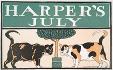 Harper's July, c1898. Creator: Edward Penfield