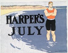 Harper's July, c1899. Creator: Edward Penfield