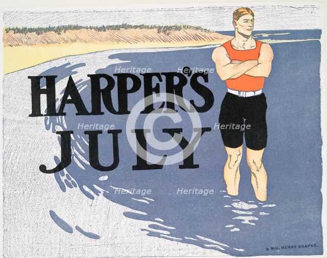 Harper's July, c1899. Creator: Edward Penfield.