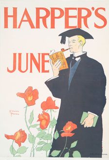 Harper's June, c1890 - 1907. Creator: Edward Penfield
