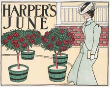 Harper's June, c1896. Creator: Edward Penfield