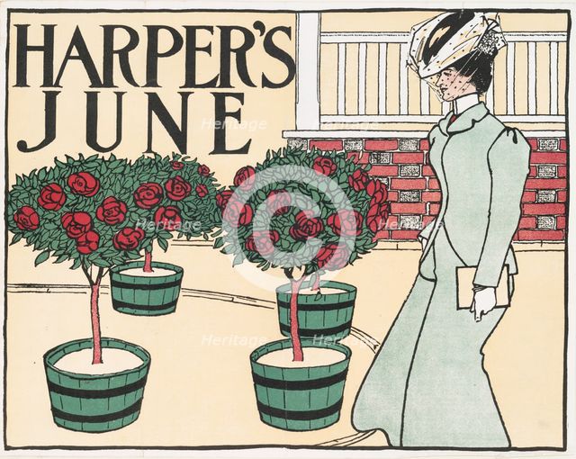 Harper's June, c1896. Creator: Edward Penfield.