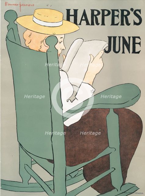 Harper's June, c1899. Creator: Edward Penfield.
