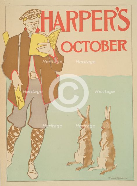 Harper's October, c1894. Creator: Edward Penfield.