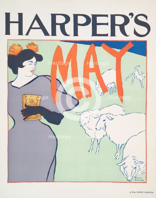 Harper's May, c1895. Creator: Edward Penfield.