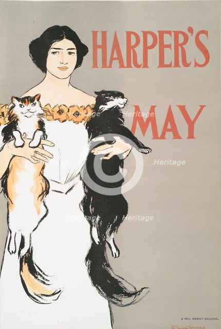 Harper's May, c1897. Creator: Edward Penfield.