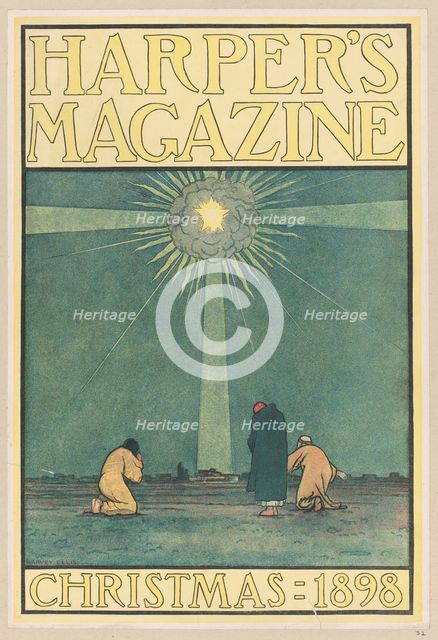 Harper's Magazine: Christmas, 1898. Creator: Harvey Ellis.