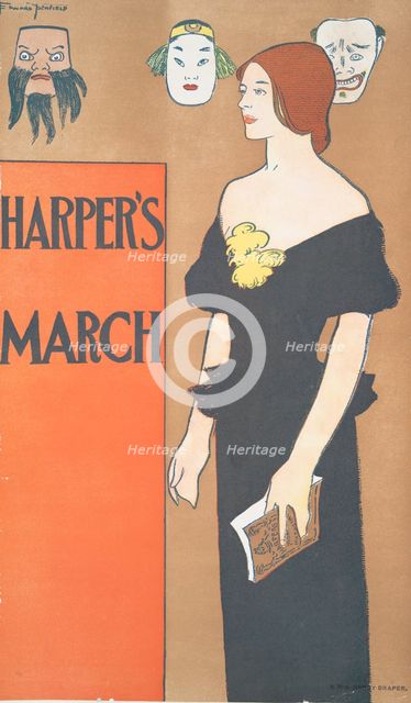 Harper's March, c1890 - 1907. Creator: Edward Penfield.