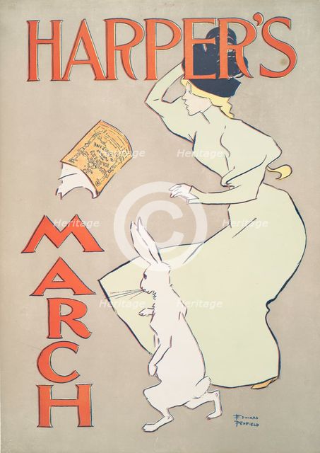 Harper's March, c1894. Creator: Edward Penfield.