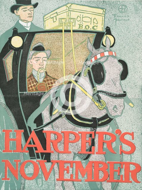 Harper's November, c1890 - 1907. Creator: Edward Penfield.