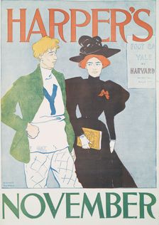 Harper's November, c1894. Creator: Edward Penfield