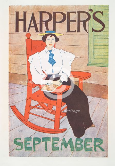Harper's September, c1894. Creator: Edward Penfield.
