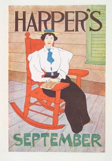 Harper's September, c1894. Creator: Edward Penfield