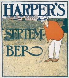 Harper's September, c1890 - 1907. Creator: Edward Penfield