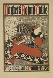 Harper's round table, c1895. Creator: William H Bradley