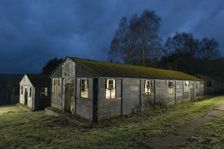 Harperley Prisoner of War Camp 93, Craigside, County Durham, c2012. Artist: Alun Bull