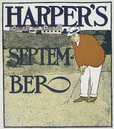 Harper's September, c1890 - 1907. Creator: Edward Penfield