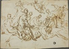 Harpies Attacking Aeneas and His Companions, n.d. Creator: Domenico Gargiulo