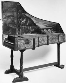 Harpsichord, 16th or 17th century. Creator: Unknown