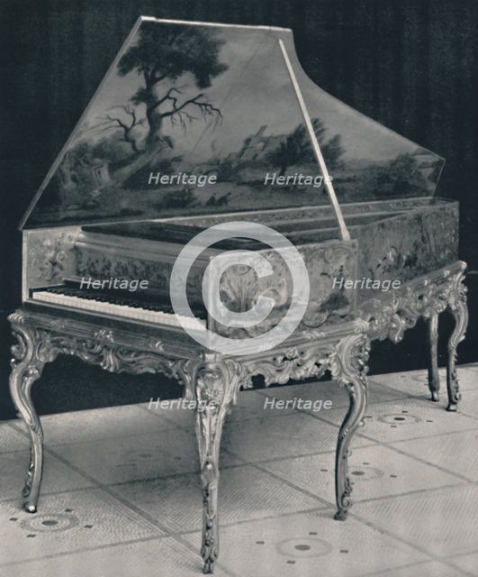 'Harpsichord, by Andries Ruckers. Decorated with Vernis Martin in the 18th Century', (1927). Artist: Andries Ruckers.